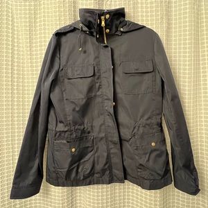 Talbots Navy Zip Jacket